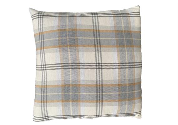 Kissen Karo grau 45x45cm Kissen Karo grau 45x45cm