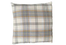 Kissen Karo grau 45x45cm