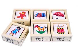 Klötzlipuzzle 4-teilig Mix