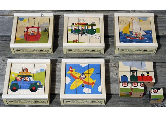 Klötzlipuzzle 9-teilig Verkehr ,Holzspiel Klötzlipuzzle 9-teilig Verkehr ,Holzspiel