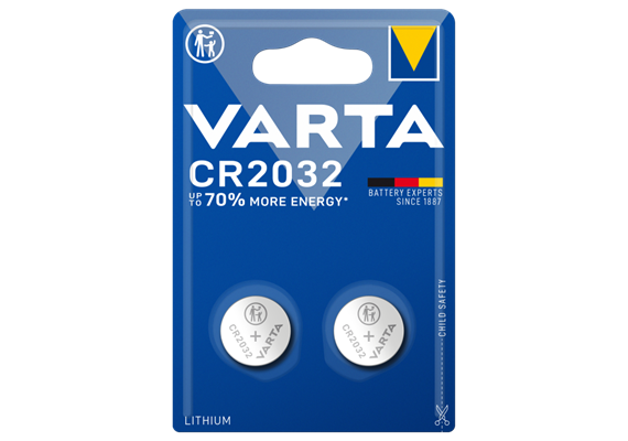 Knopfzellenbatterie CR2032 2Stk.