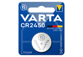 Knopfzellenbatterie CR2450 1Stk. varta