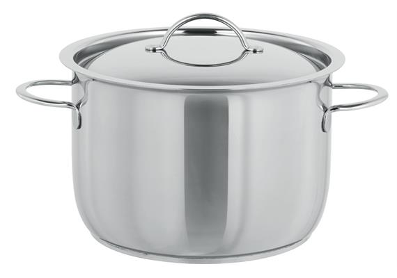 Kochtopf halbhoch mit Deckel 24 cm Noser Inox