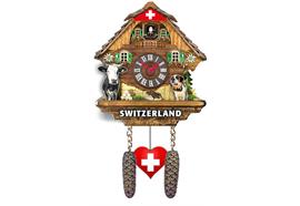 Kuckucksuhr Switzerland mit echtem Uhrwerk