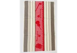 Küchentuch Heimatgruss rot 50x85 cm