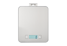 Küchenwaage mit Haken digital Inox 15 kg