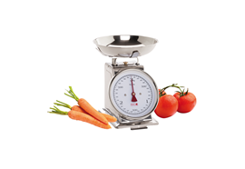 Küchenwaage mit Schale mechanisch Inox 3 kg EVA