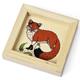 Kügelispiel Fuchs ,Holzspiel