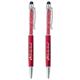Kugelschreiber "Cristal" rot mit CH-Wappen
