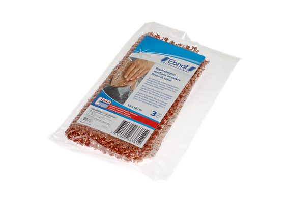 Kupferlappen 3 Stück 16x16 cm Kupferlappen 3 Stück 16x16 cm