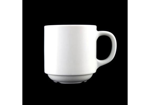 Langenthal City Mug stapelbar 30cl uni weiss Langenthal City Mug stapelbar 30cl uni weiss