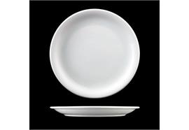 Langenthal City Teller flach 24 cm uni weiss