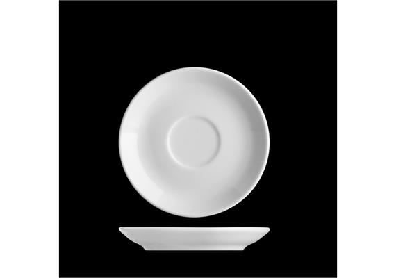 Langenthal Gino Untertasse Espresso uni weiss 12 cm Langenthal Gino Untertasse Espresso uni weiss 12 cm