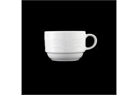 Langenthal Onda Tasse stapelbar uni weiss 22 cl