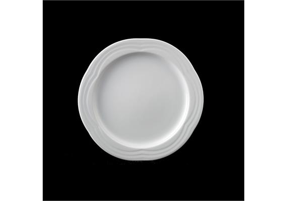 Langenthal Onda Teller flach uni weiss 250 mm