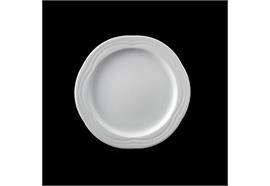 Langenthal Onda Teller flach uni weiss 250 mm