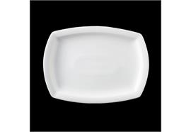 Langenthal Time Platte 32x22cm uni weiss