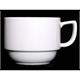 Langenthal Time Tasse stapelbar 18cl uni weiss