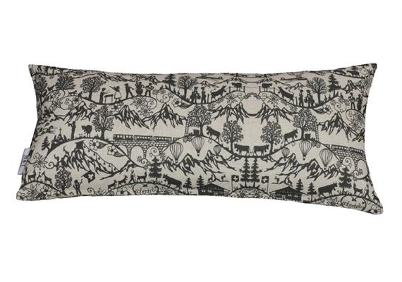 Langkissenbezug 23/50cm Scherenschnitt Natur Langkissenbezug 23/50cm Scherenschnitt Natur