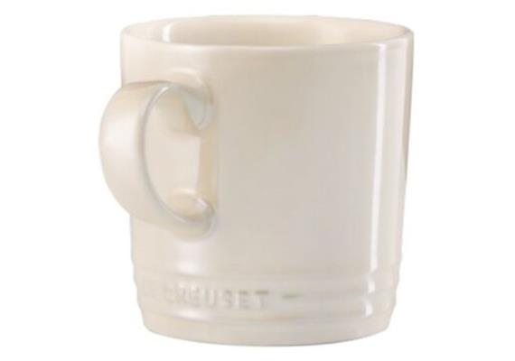 Le Creuset Becher 350 ml creme metallic