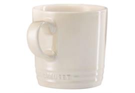 Le Creuset Becher 350 ml creme metallic