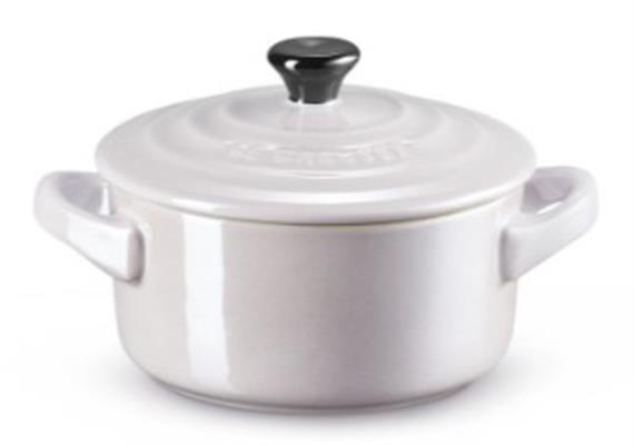 Le Creuset Mini Cocotte bluebell purple metallic