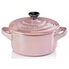 Le Creuset Mini Cocotte chiffon pink metallic