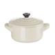 Le Creuset Mini Cocotte creme metallic