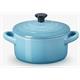 Le Creuset Mini-Cocotte Klassik rd. 10cm karibik