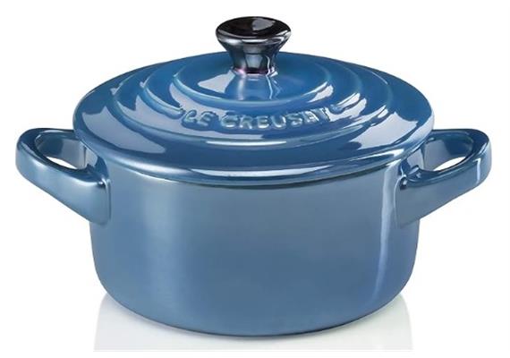 Le Creuset Mini Cocotte marseille metallic Le Creuset Mini Cocotte marseille metallic