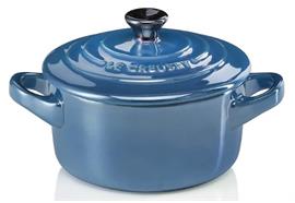 Le Creuset Mini Cocotte marseille metallic