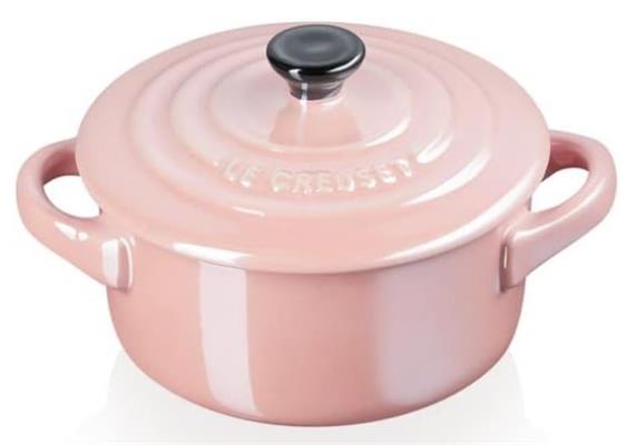 Le Creuset Mini Cocotte rose quartz metallic Le Creuset Mini Cocotte rose quartz metallic