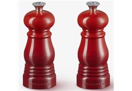 Le Creuset Mühlen-Set klein kirschrot