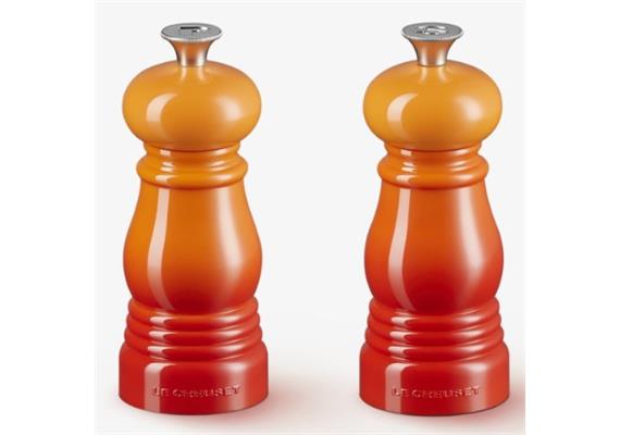 Le Creuset Mühlen-Set klein ofenrot