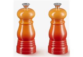 Le Creuset Mühlen-Set klein ofenrot