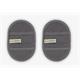 Le Creuset Topf-Griffschutz 2er-Set grau