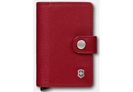 Leather Card Wallet, Victorinox Red
