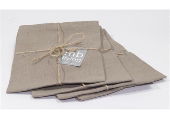 Leinenservietten RoyalWeave (taupe)