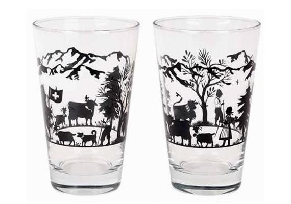 Longdrinkglas 40cl mit Alpaufzug