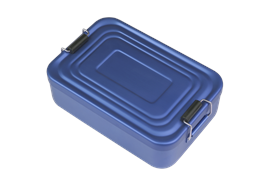 Lunchbox Alu S 18x12x5 cm eva blau
