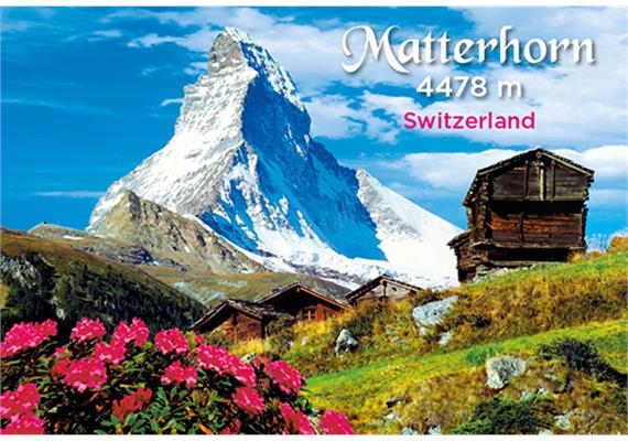 Magnet Matterhorn 4478 m mit Stadel