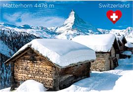 Magnet Matterhorn 4478 m mit Stadel