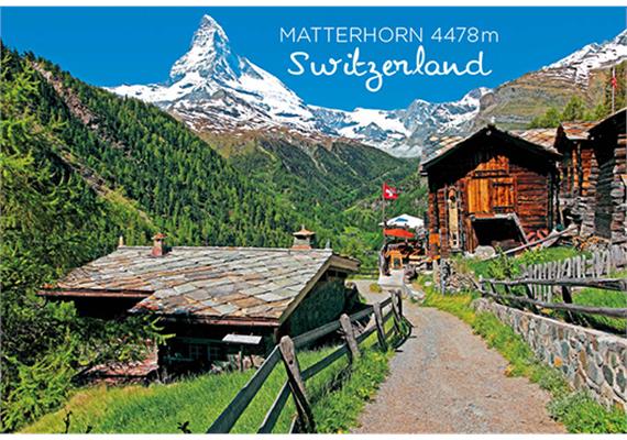 Magnet Matterhorn 4478 m mit Stadel