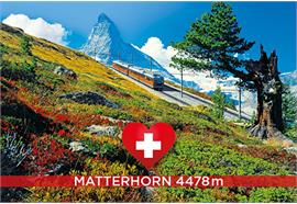 Magnet Matterhorn 4478 m Zahnradbahn