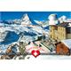 Magnet Matterhorn Gornergrat 3100 m mit Herz