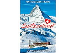Magnet Matterhorn Gornergratbahn mit Herz