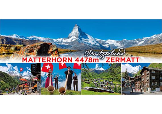 Magnet Panorama Matterhorn 4478 m Zermatt