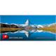 Magnet Panorama Matterhorn Schwitzerland mit Fahne