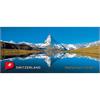 Magnet Panorama Matterhorn Schwitzerland mit Fahne