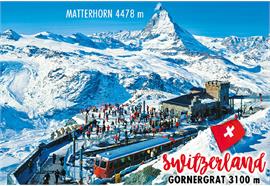 Magnet Switzerland Gornergrat 3100 m